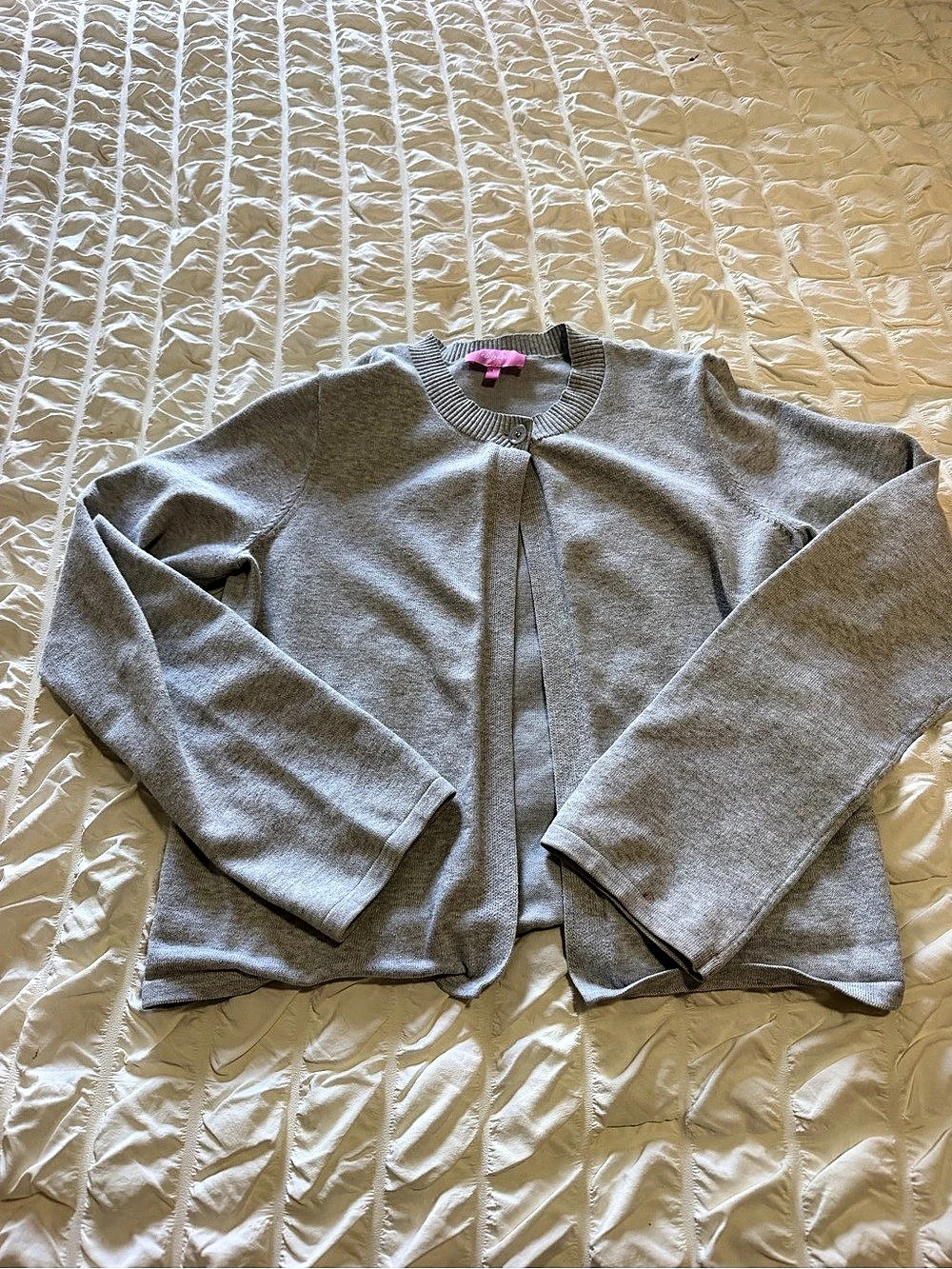 edikted Gray Cardigan Size Small